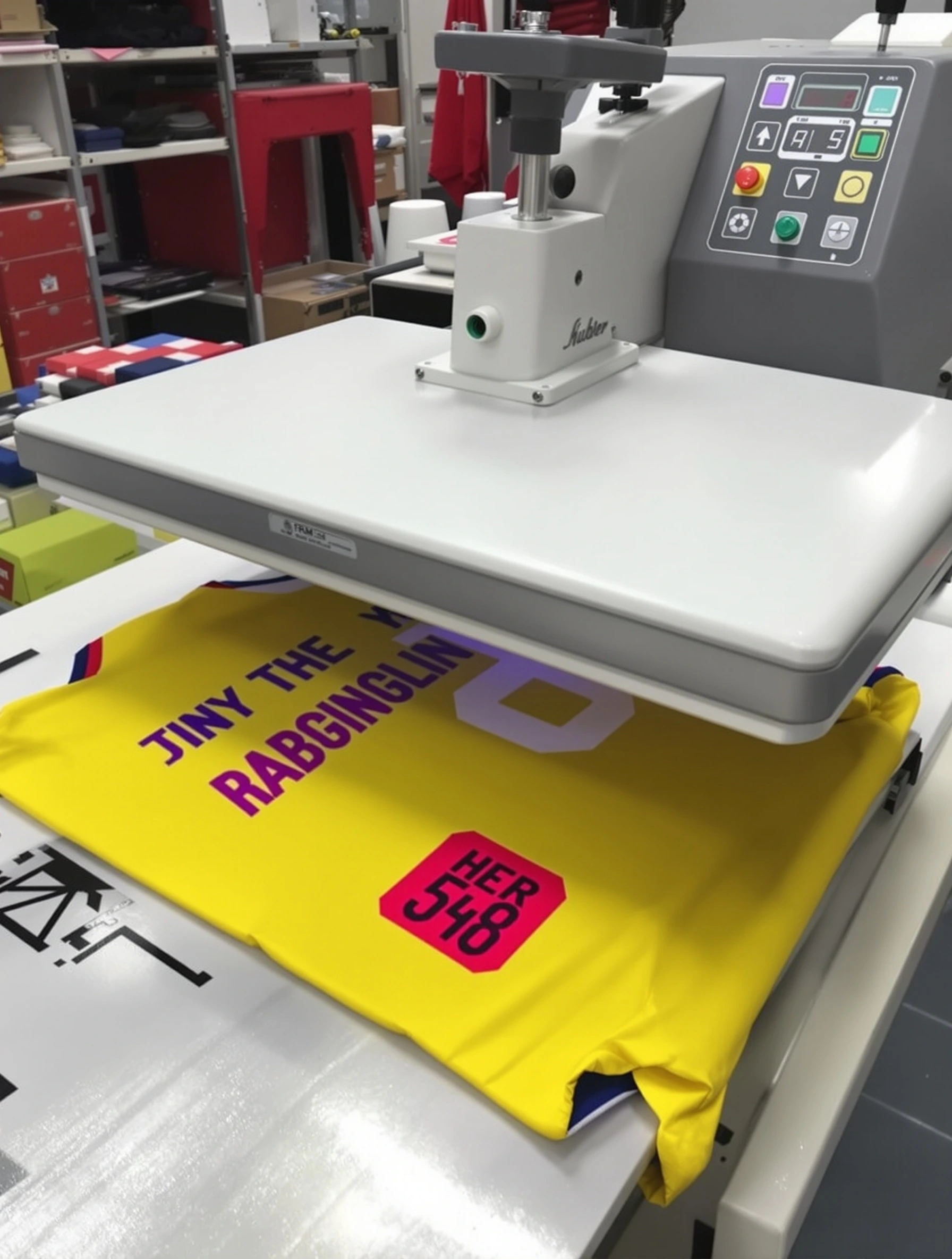 Vinyl heat press