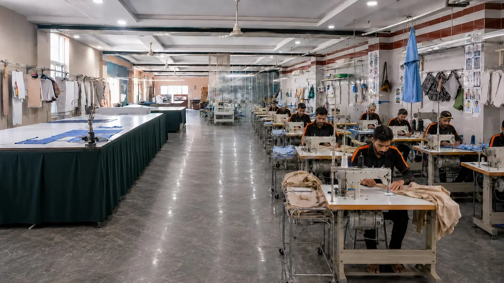 Custom clothing manufacturer